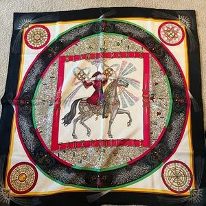 Hermes “Feux D’artifice” 1887-1987 anniversary scarf